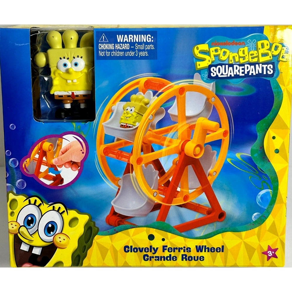 Legend Toys SpongeBob SquarePants Ferris Wheel Playset OS Yellow New P6256CVN